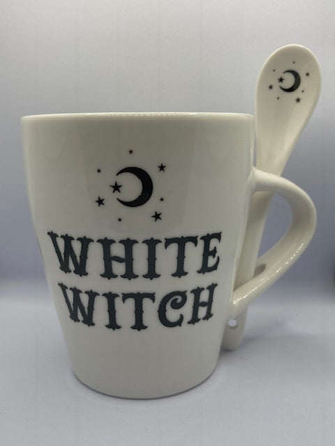 White Witch Cup and Spoon