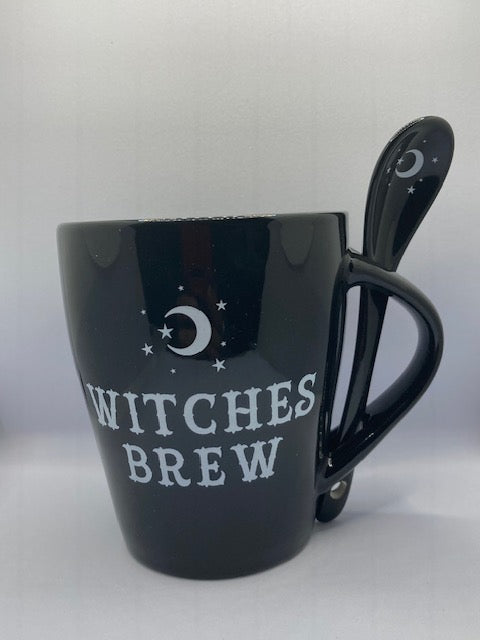 Witches Brew Cup and Spoon
